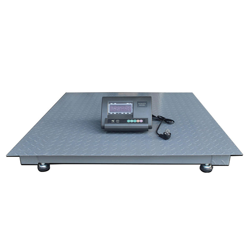 3 Ton Steel Platform Digital Industrial Pallet Scales , Floor Scale For Pallets