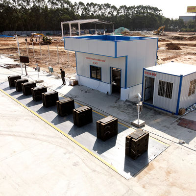 Cấu trúc chùm tia U 50 tấn Cầu cân kỹ thuật số OIML 3x15m